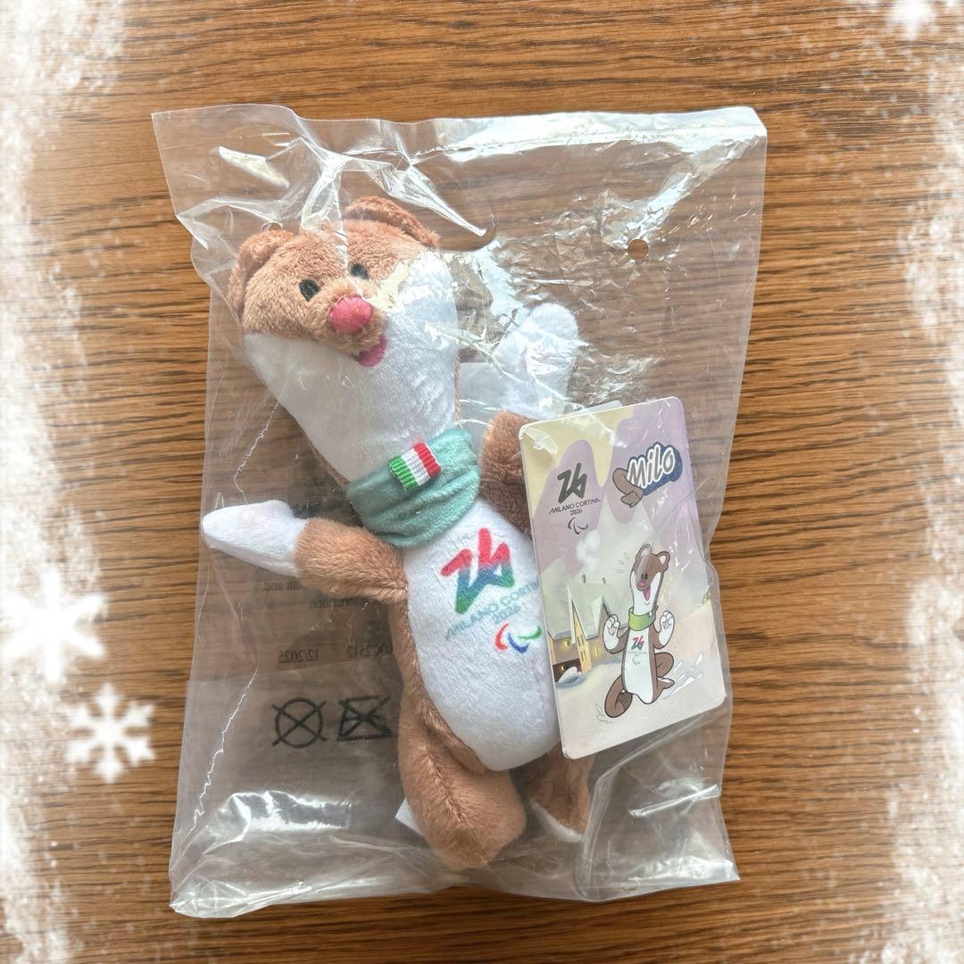 植*章様 ◎Milo ぬいぐるみミラノ・コルティナオリンピック パラリンピック
