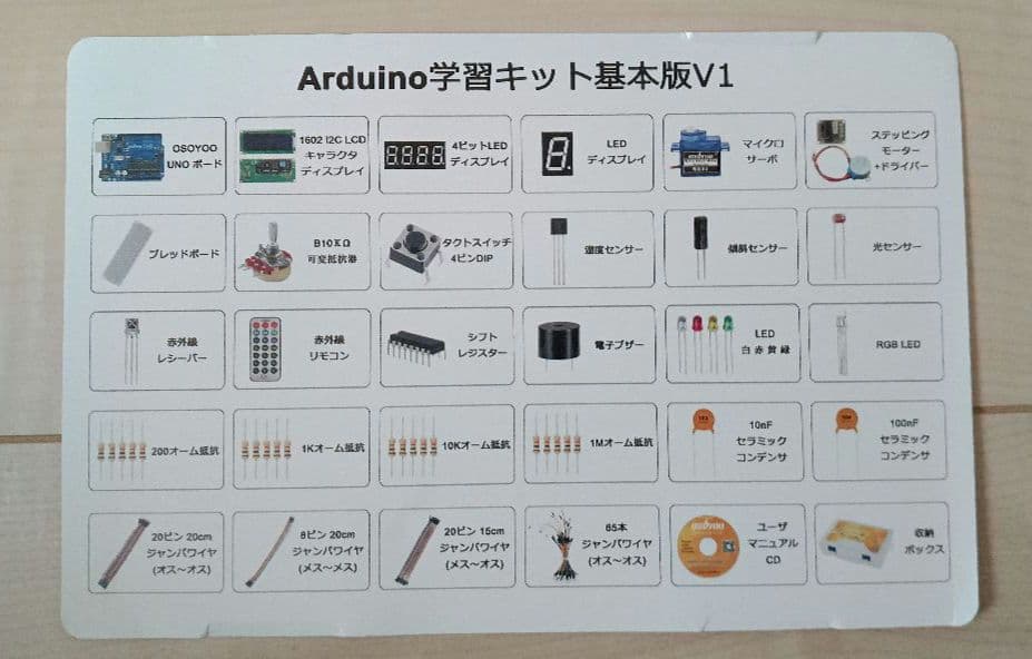 Arduino　組み立てカーキットほか
