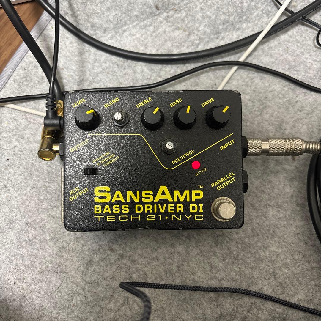 ベース SANSAMP Bass D DI Tech 21 NYC