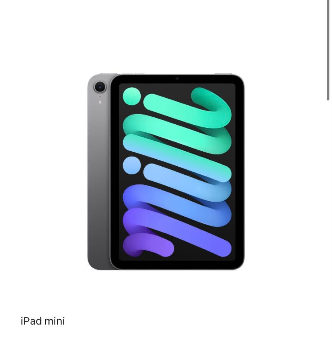 iPad mini (第7世代) Wi-Fi 128GB スペースグレー