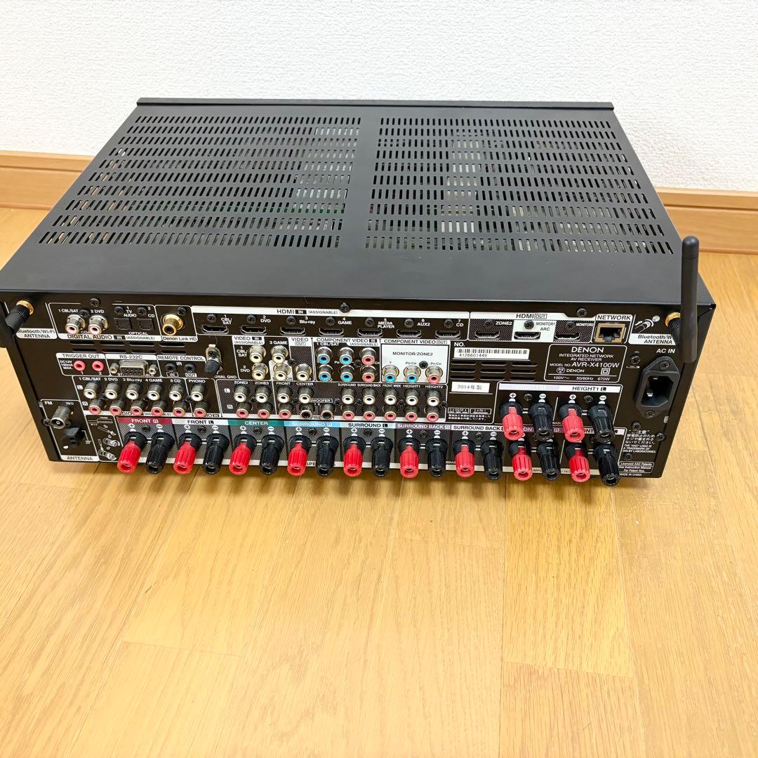 DENON デノン AVサラウンドレシーバー AVR-X4100W 元箱付き