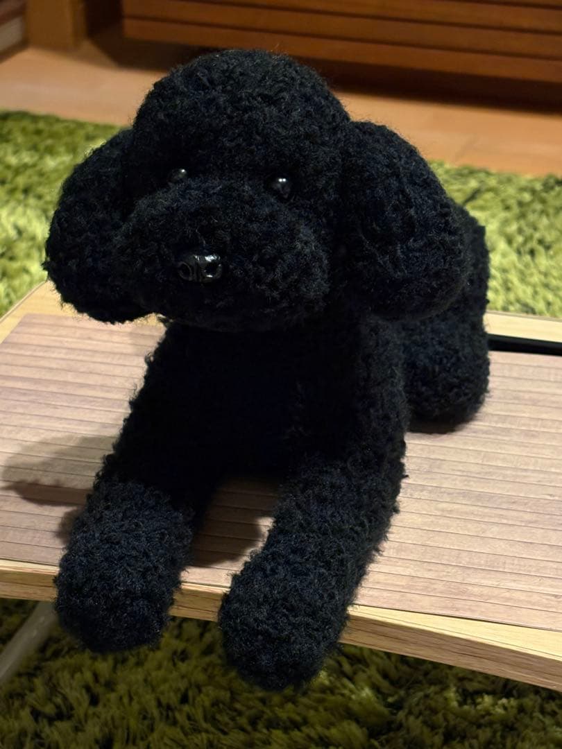 羊毛フェルト 毛糸 トイプードル（ブラック）大きめ❣️専用❣️