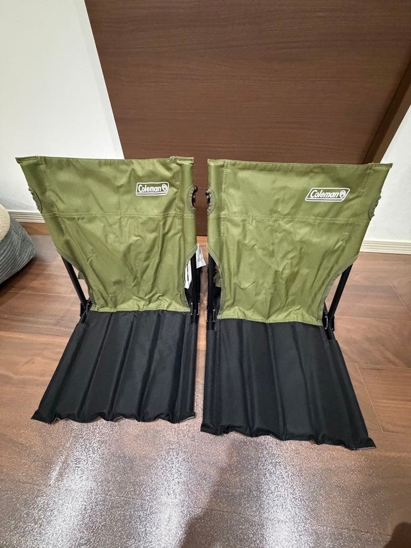 Coleman 折りたたみ座椅子2脚セット