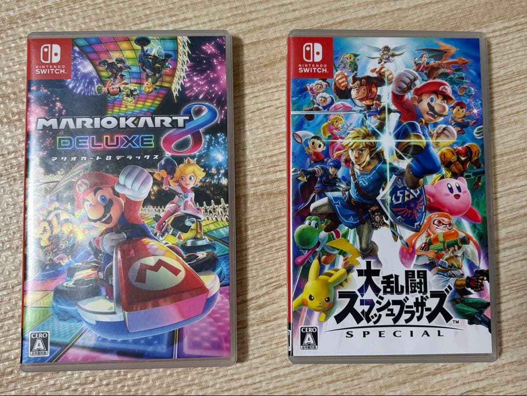 Switch マリオカート8 デラックス & 大乱闘スマッシュブラザーズ