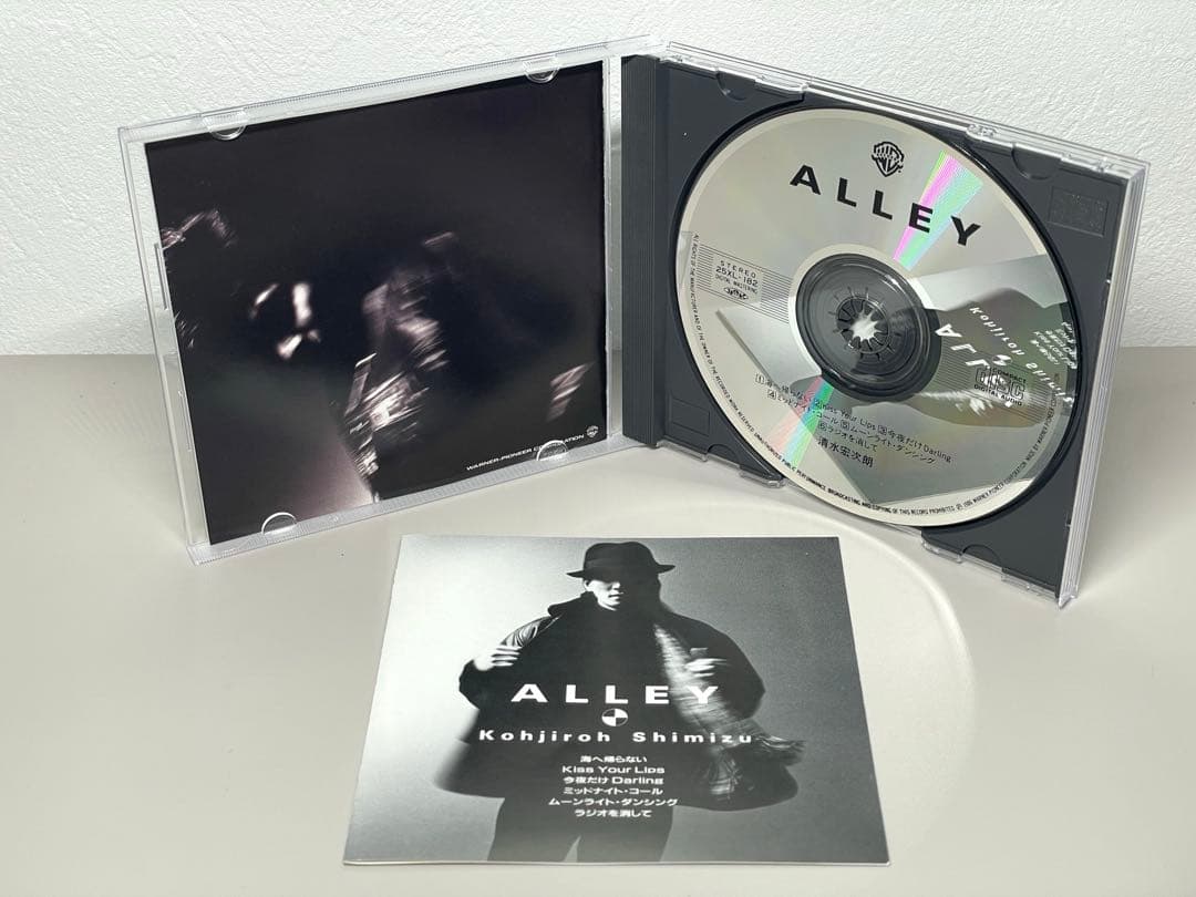 希少 CD清水宏次朗「ALLEY」1986年 25XL-182 旧規格
