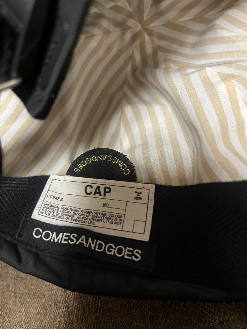 COMESANDGOES カムズアンドゴーズ　キャップ　ナイロンキャップ