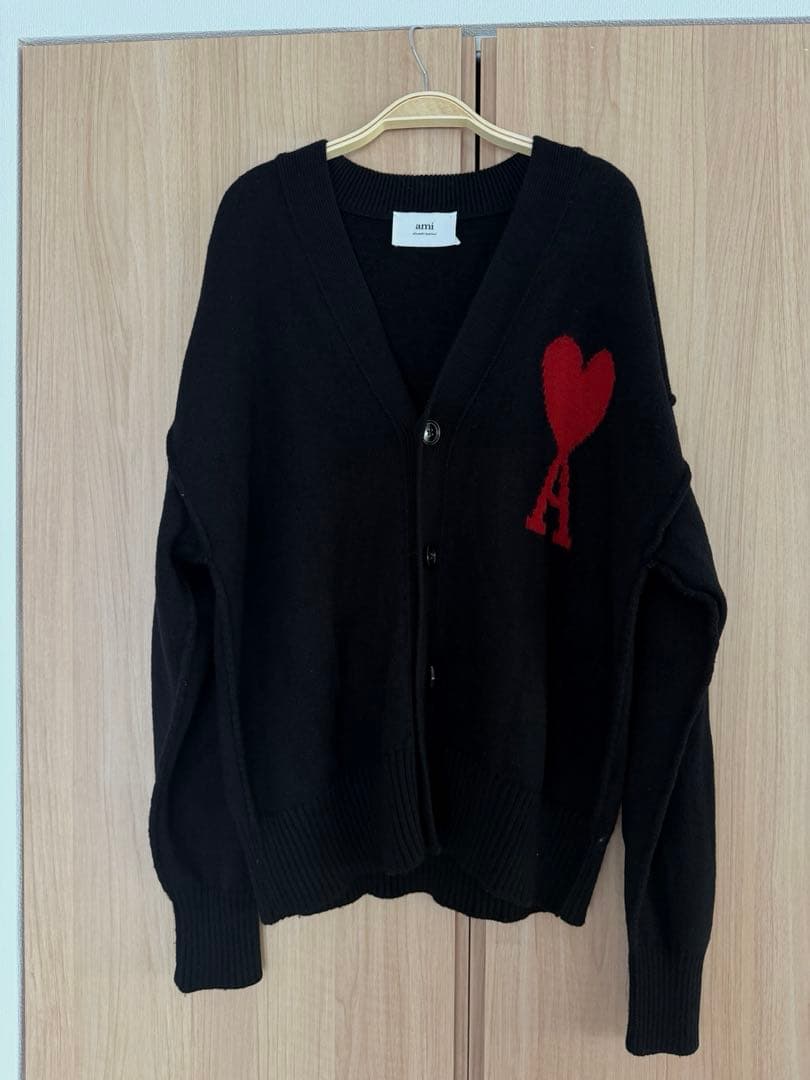 Ami Paris カーディガン美品　ブラックMサイズ
