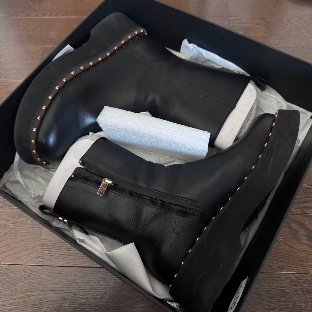 【COACH】ヴァネサ ブーティ ブーツ サイズ6 美品　レザー　23cm