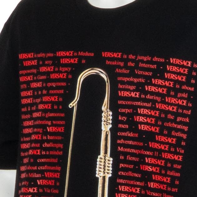 新品 VERSACE プリント Tシャツ