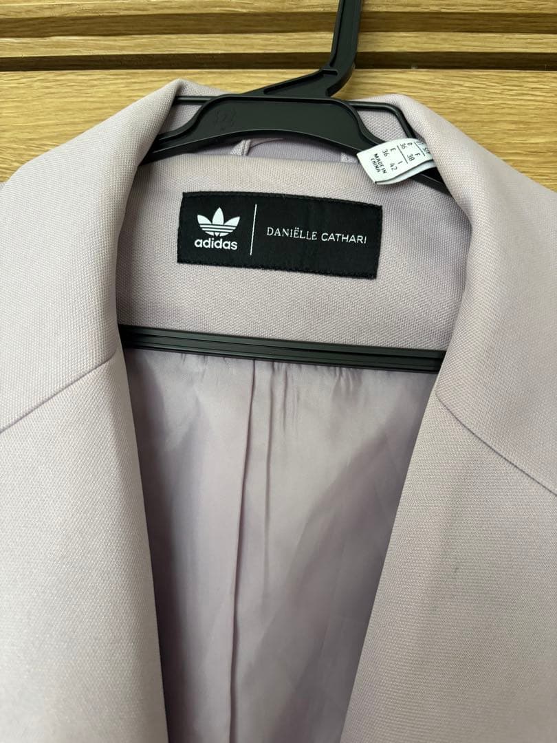 adidas DANIELLE CATHARI テーラードジャケット 薄紫