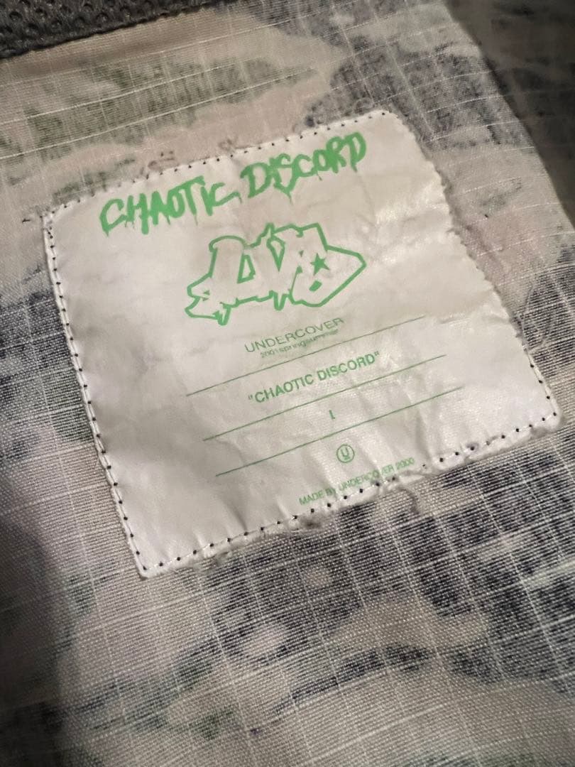 undercover \" CHAOTIC DISCORD\"期 ジャケット