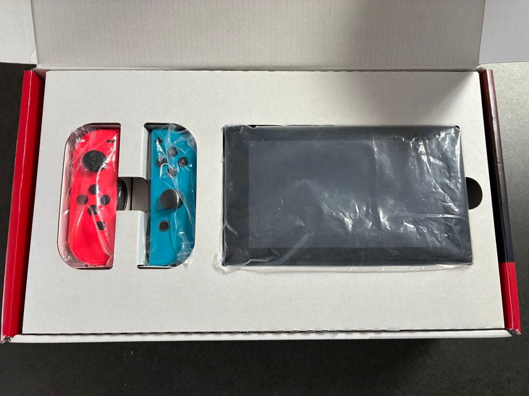 Nintendo Switch ネオンブルー オレンジmicroSD128GB付
