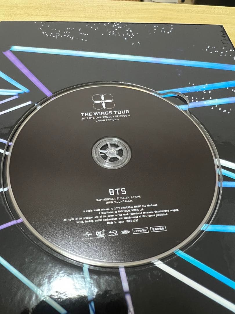 BTS ライブ DVD WINGS TOUR 初回限定盤