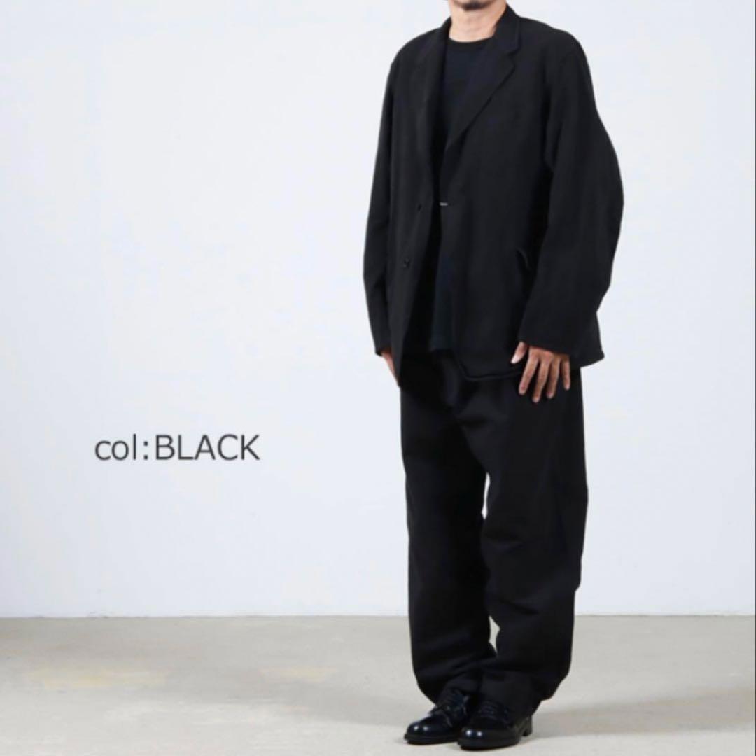 COMOLI 製品染 ジャケット パンツ セットアップ size2 ブラック