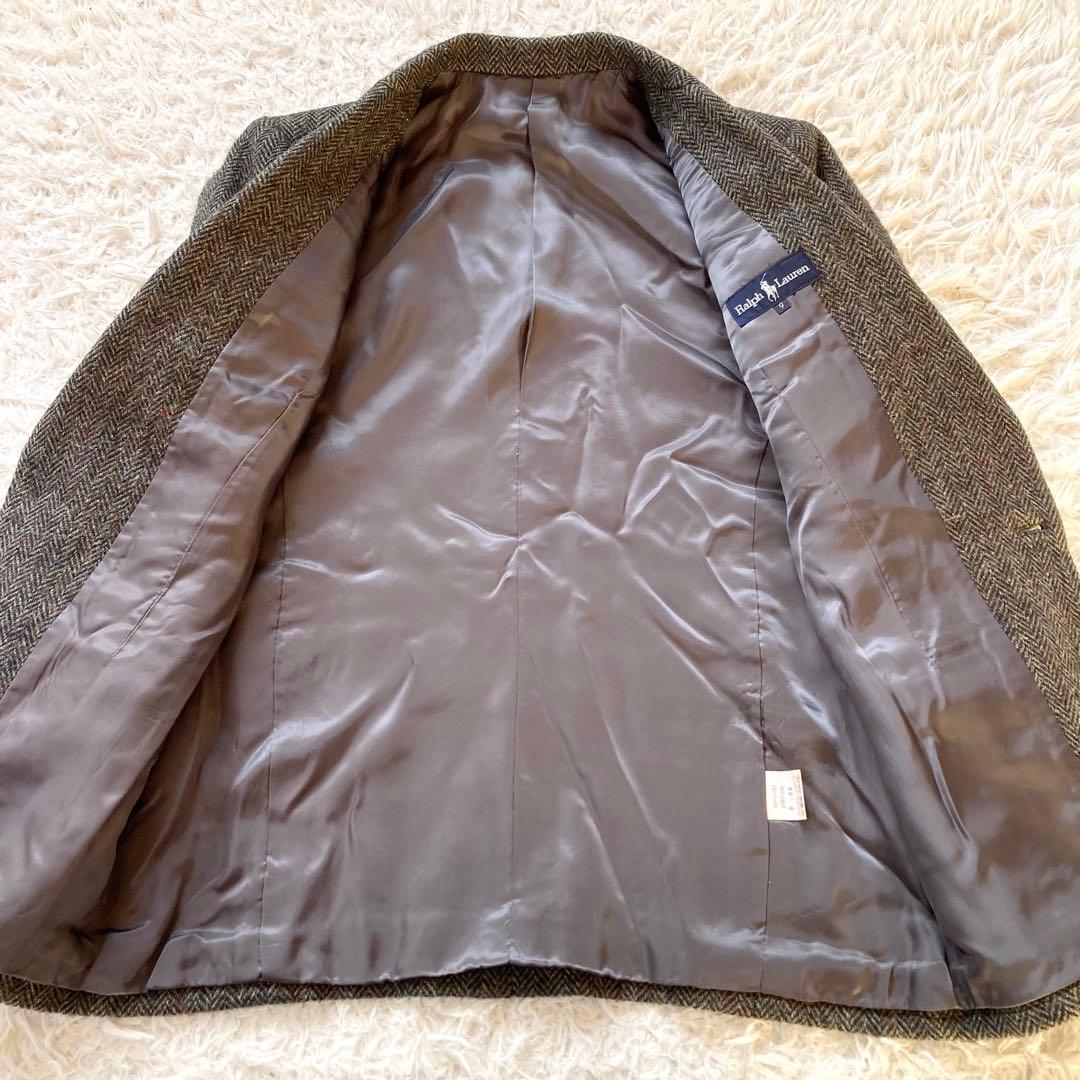 Ralph Lauren ラルフローレン テーラードジャケット 9 ヘリンボーン