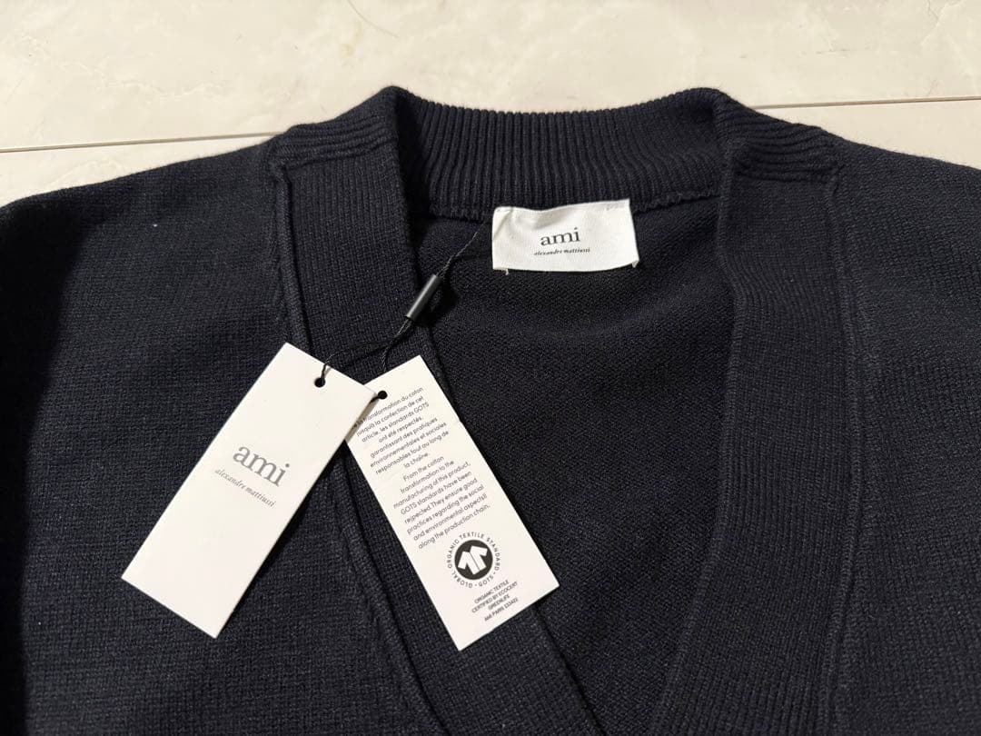 AMI PARIS カーディガン 黒　L