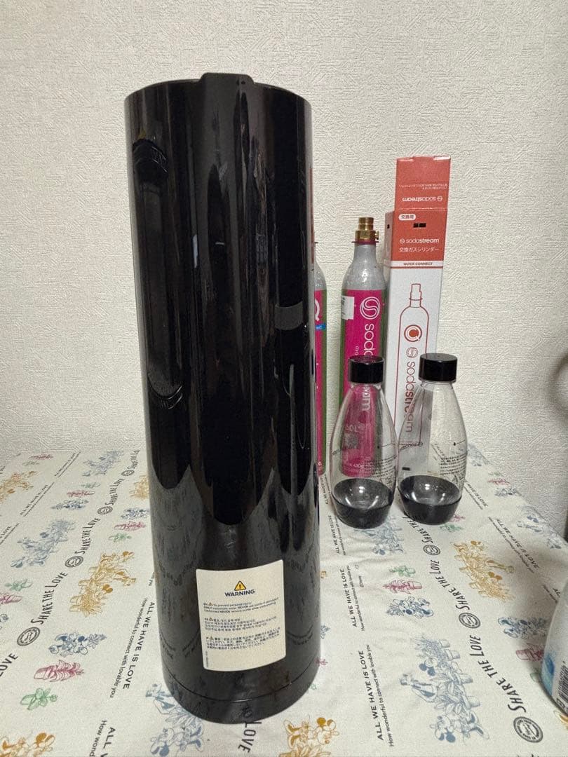 【美品・お得】ソーダストリーム　炭酸2本　ボトル3本