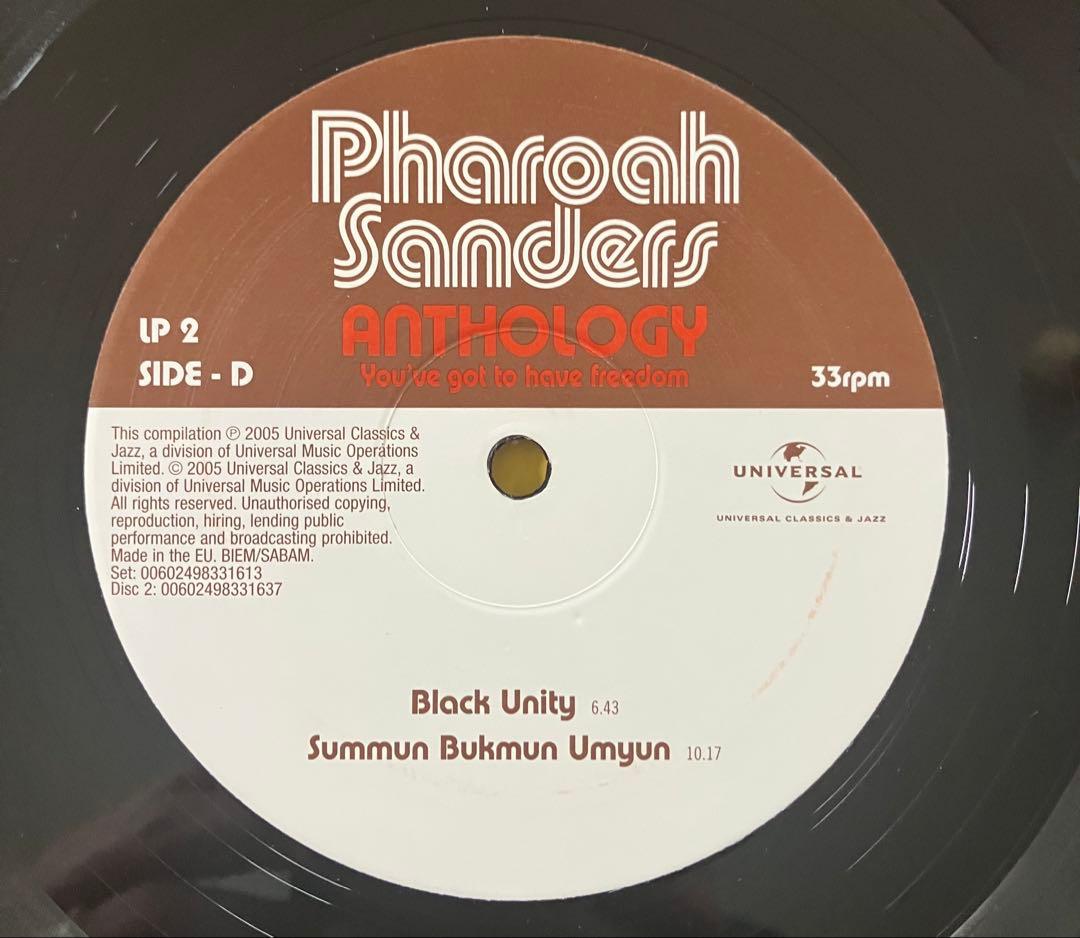 Pharoah Sanders / Anthology レコード