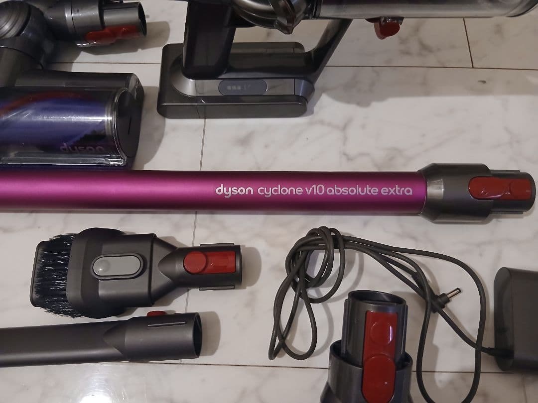 く*ら様 Dyson V10 Absolute Extra SV12 紫 動作品