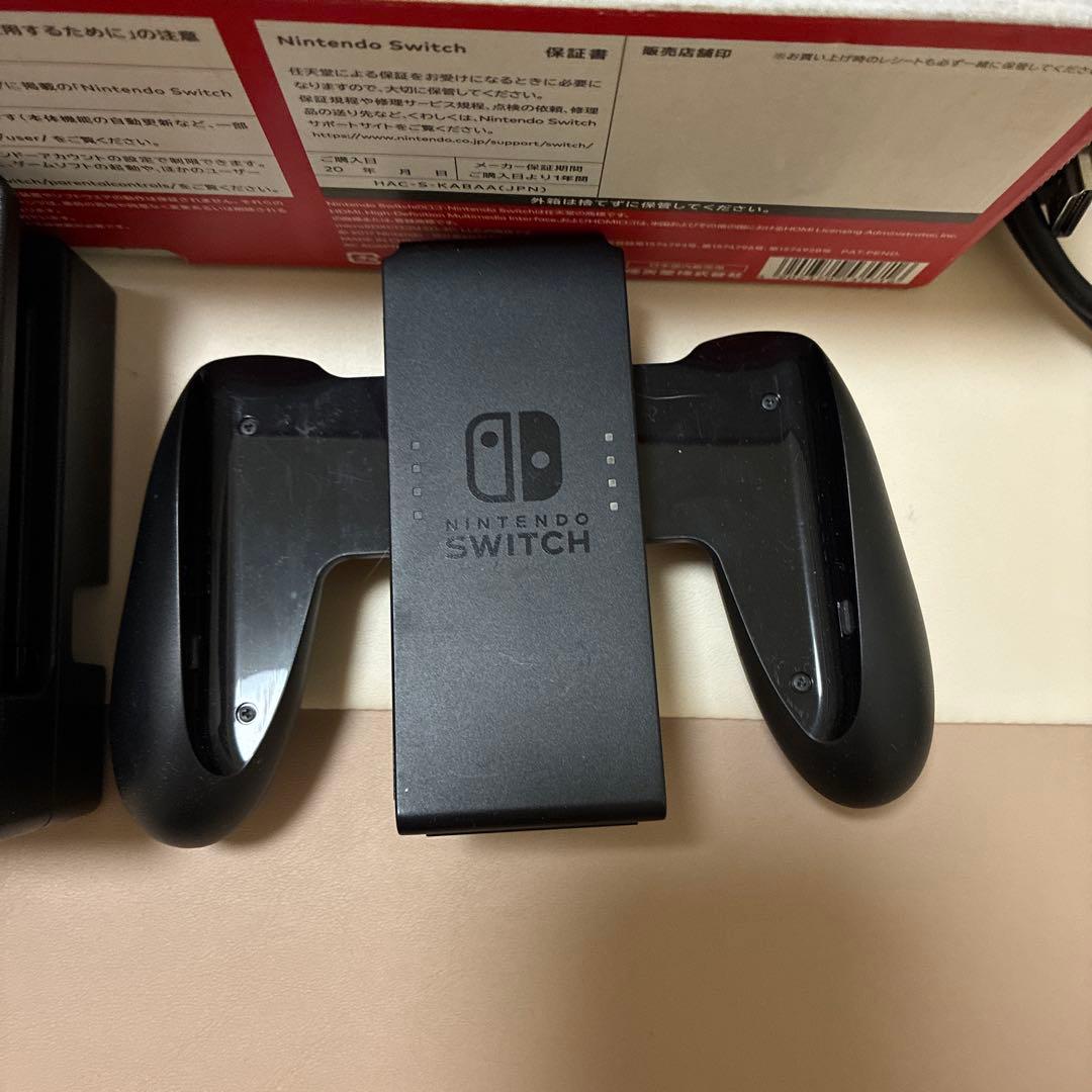 Nintendo Switch本体　箱・microSDカード付