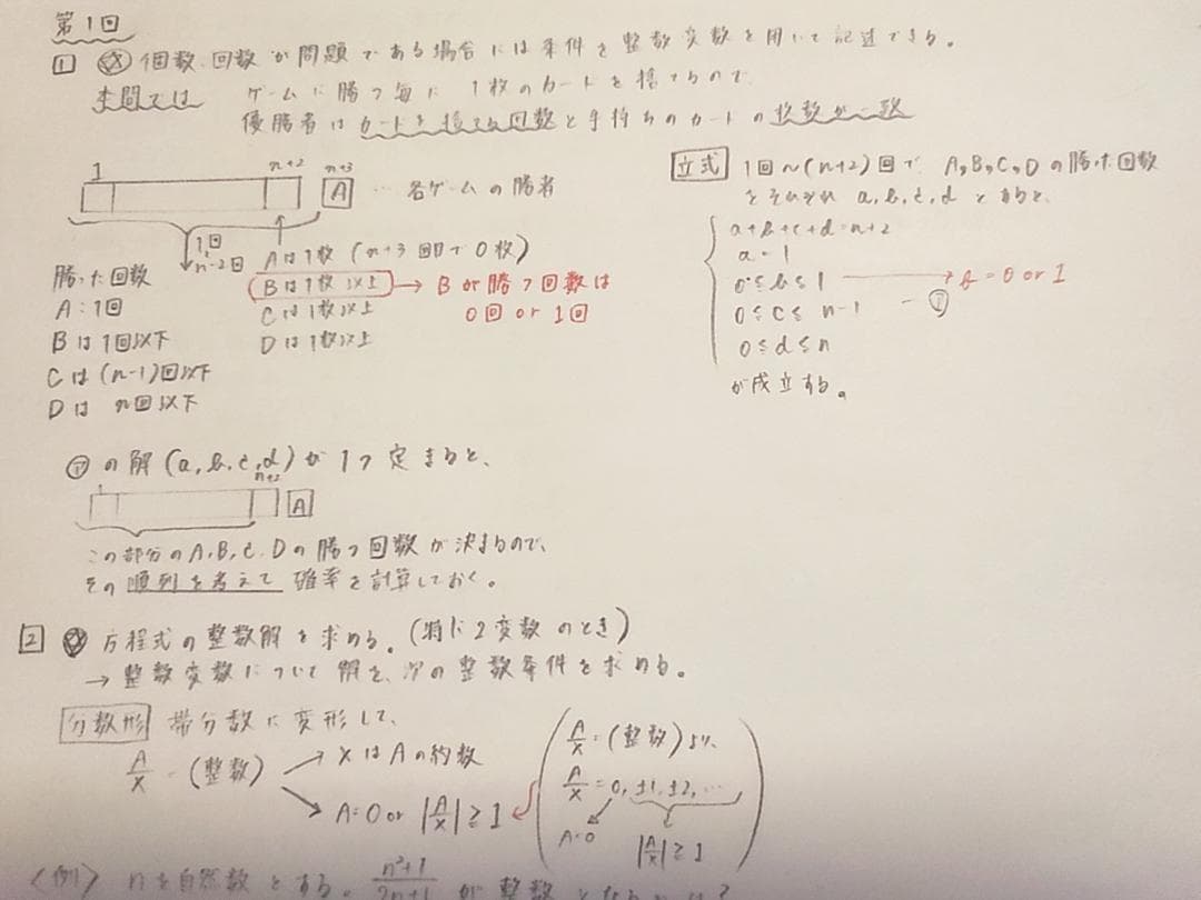 駿台　高3エクストラ数学　三森先生　プリント　板書　春期～後期　フルセット鉄緑会