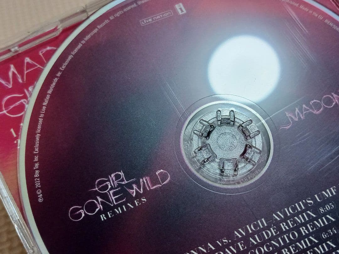 洋楽 MADONNA GIRL GONE WILD REMIXES CD