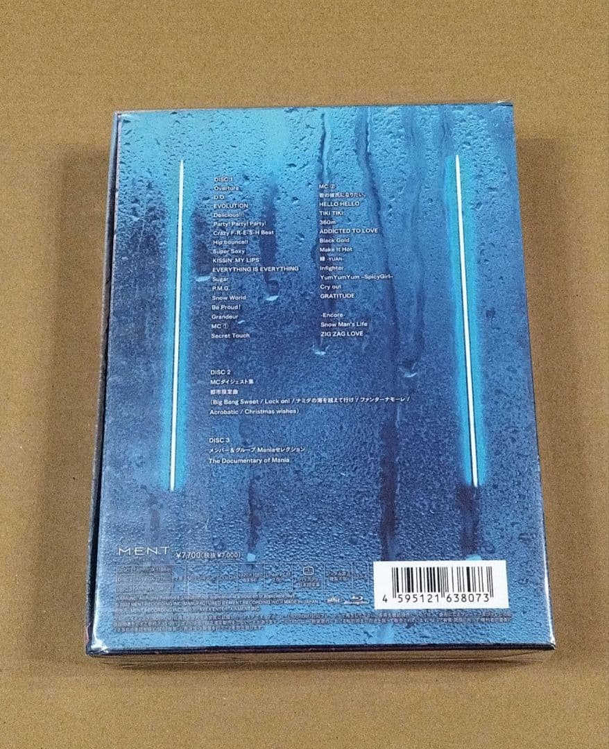 新品  Man LIVE TOUR 2021 Mania 初回盤 BD