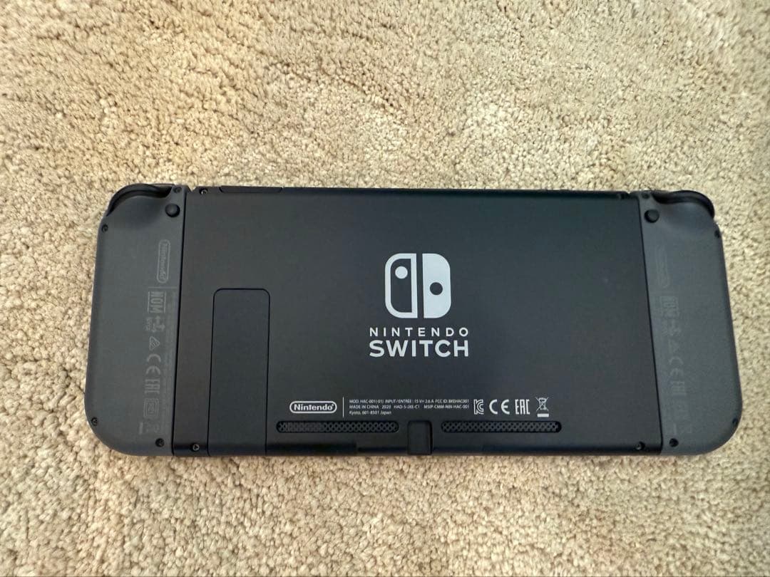 美品　Nintendo Switch本体 グレー 付属品多数