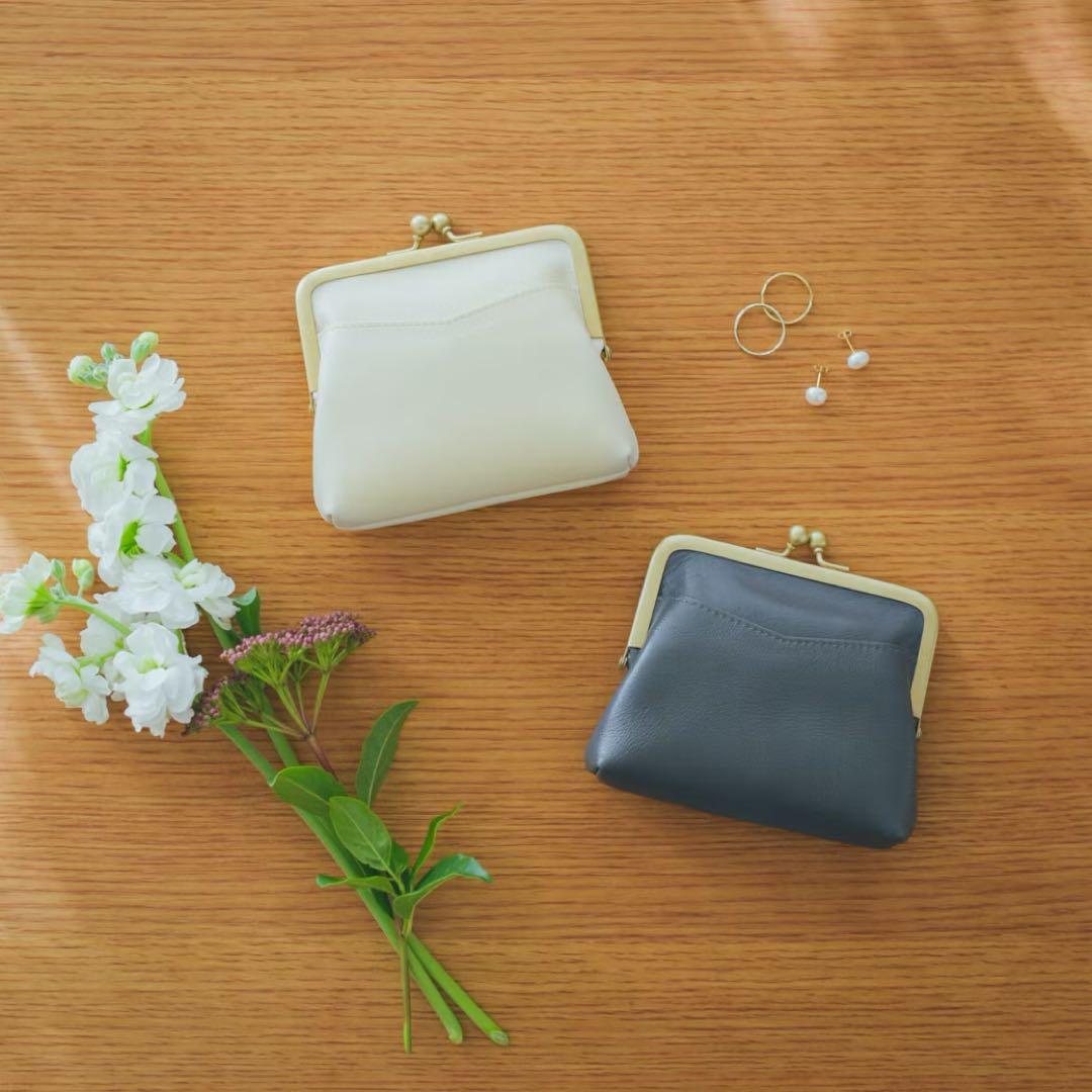 【最終値下げ‼️美品】北欧、暮らしの道具店　がま口財布