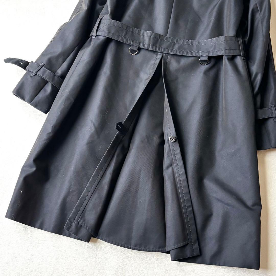 美品✨Aquascutum トレンチコート　ライナー　ネイビー　サイズ6
