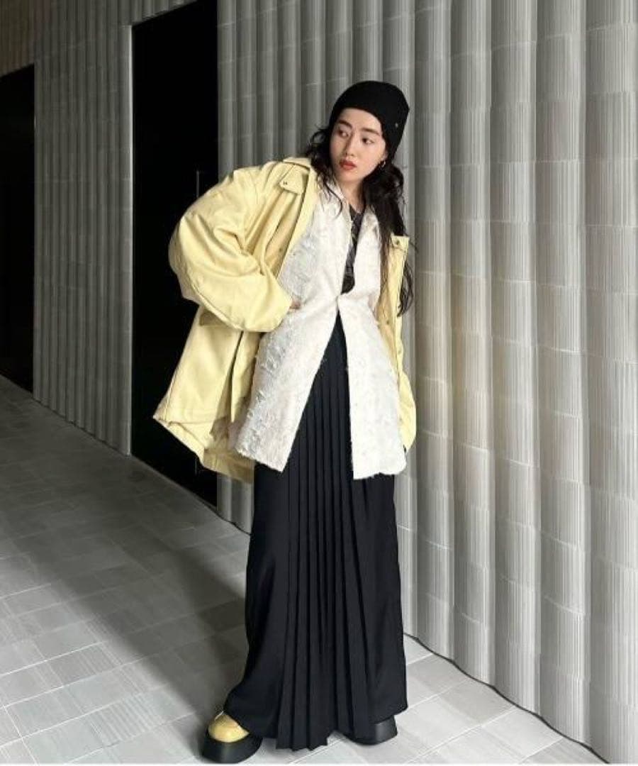 新品未使用　ameri UND SWITCH PLEATS SKIRT