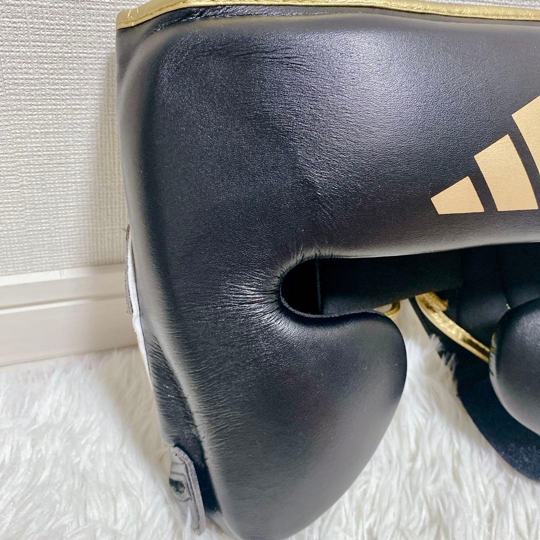 【使用頻度少】 adidas BODY MAKER 紐式 ヘッドギア セット