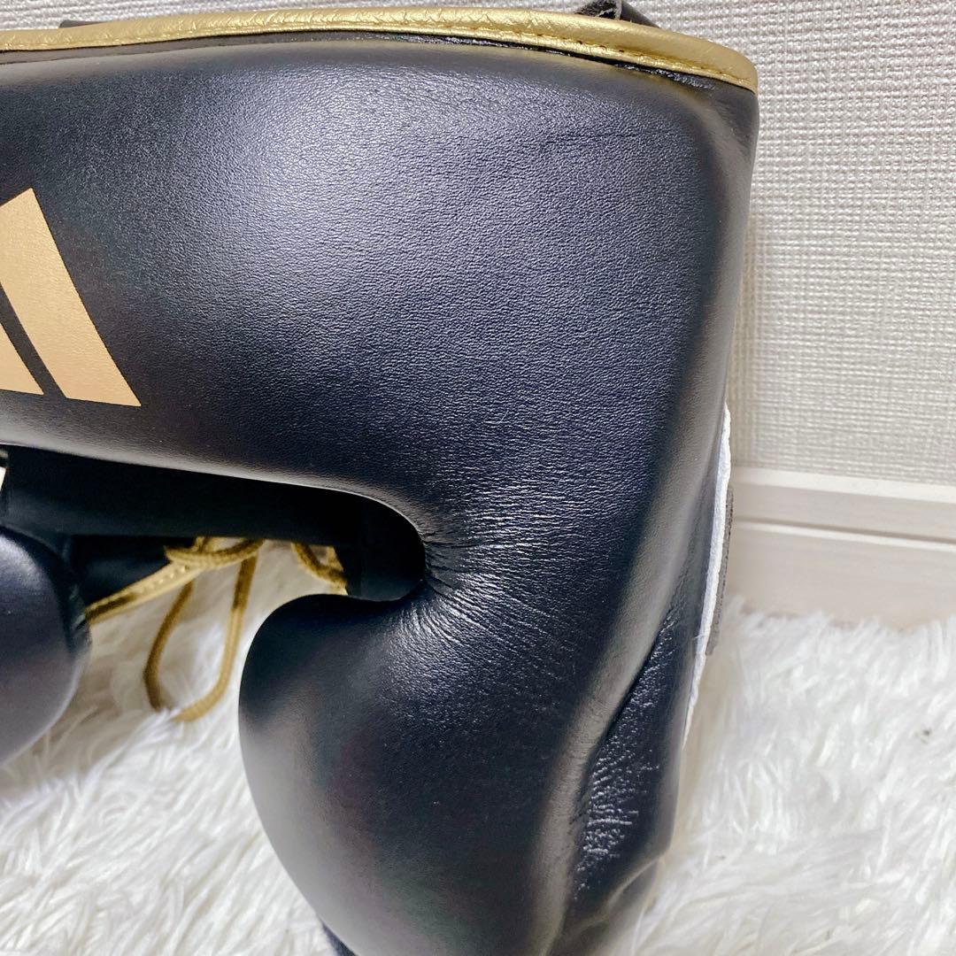 【使用頻度少】 adidas BODY MAKER 紐式 ヘッドギア セット
