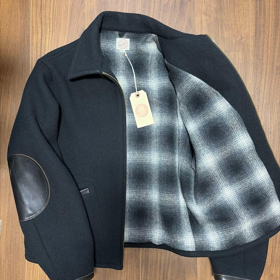 【新品】G&F CO. WOOL SPORTS JACKET 黒