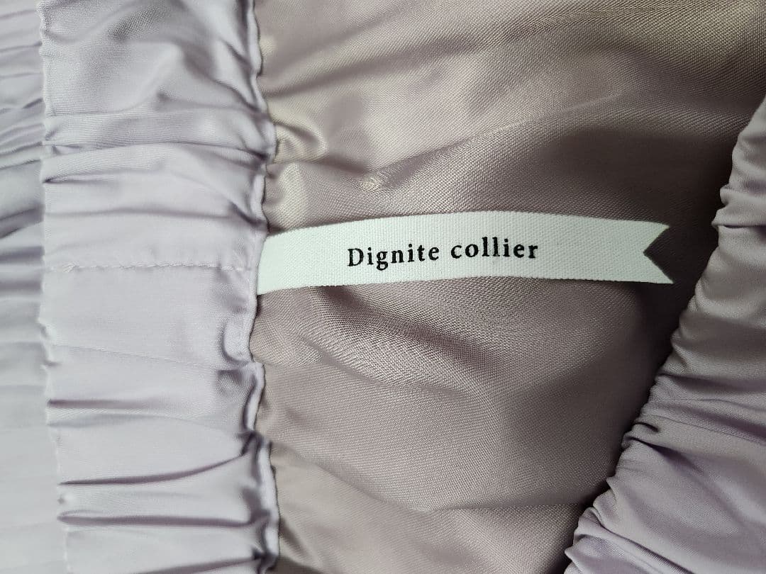 ディニテコリエ Dignite collier 　3段プリーツスカート