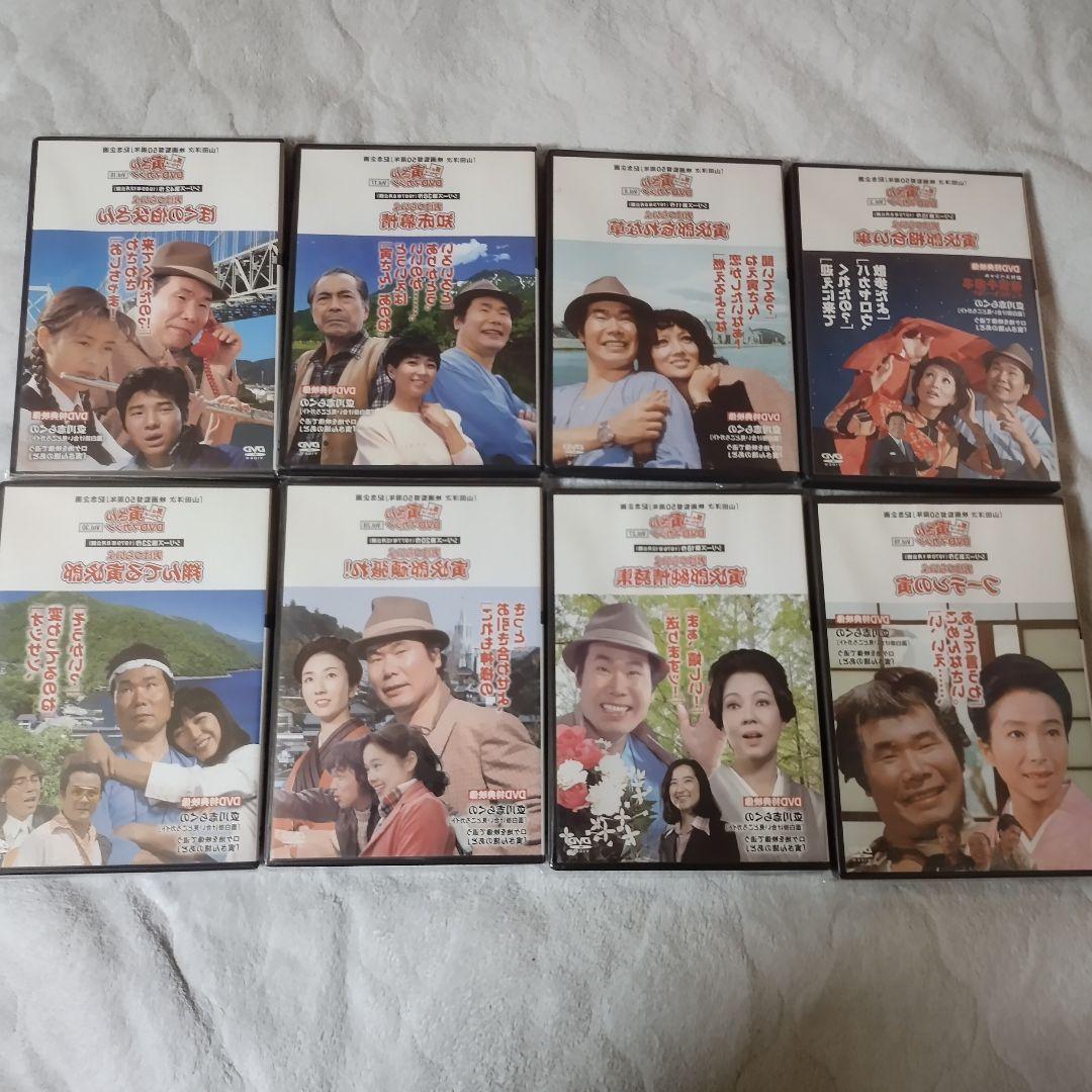DVD 男はつらいよ 寅さん DVDマガジン DVDのみ 8本　セット