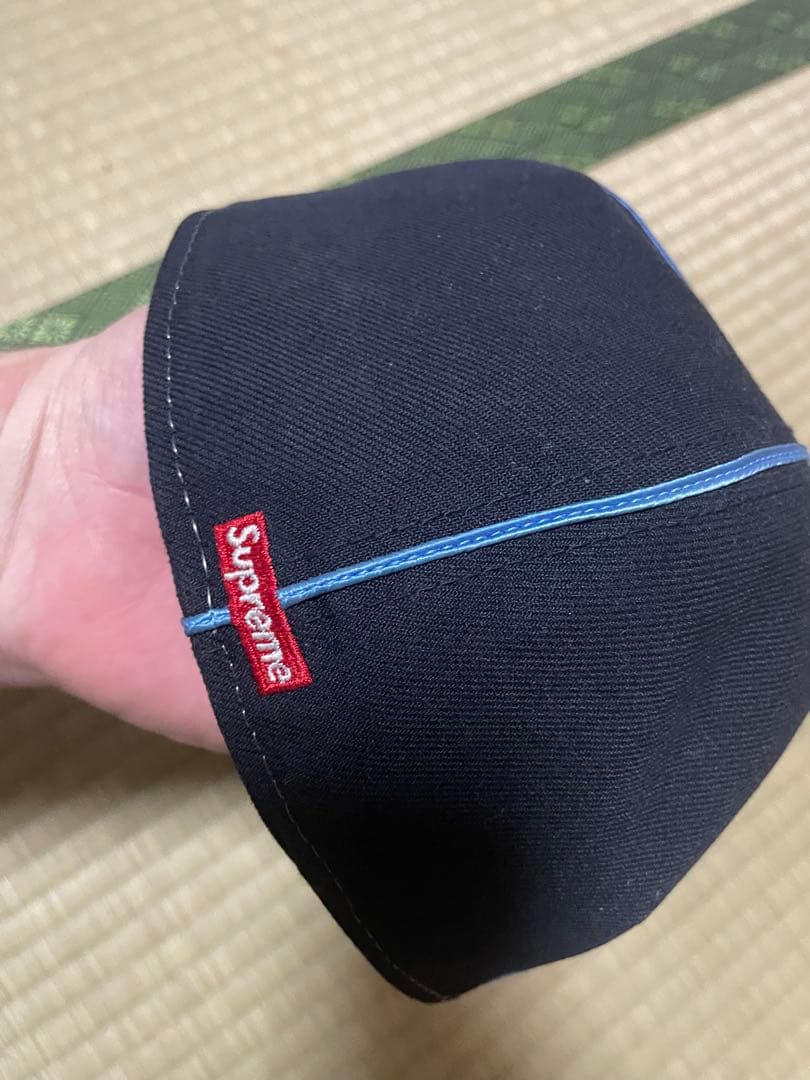 帽子 Supreme25ss Piping Script Logo Cap 3/4