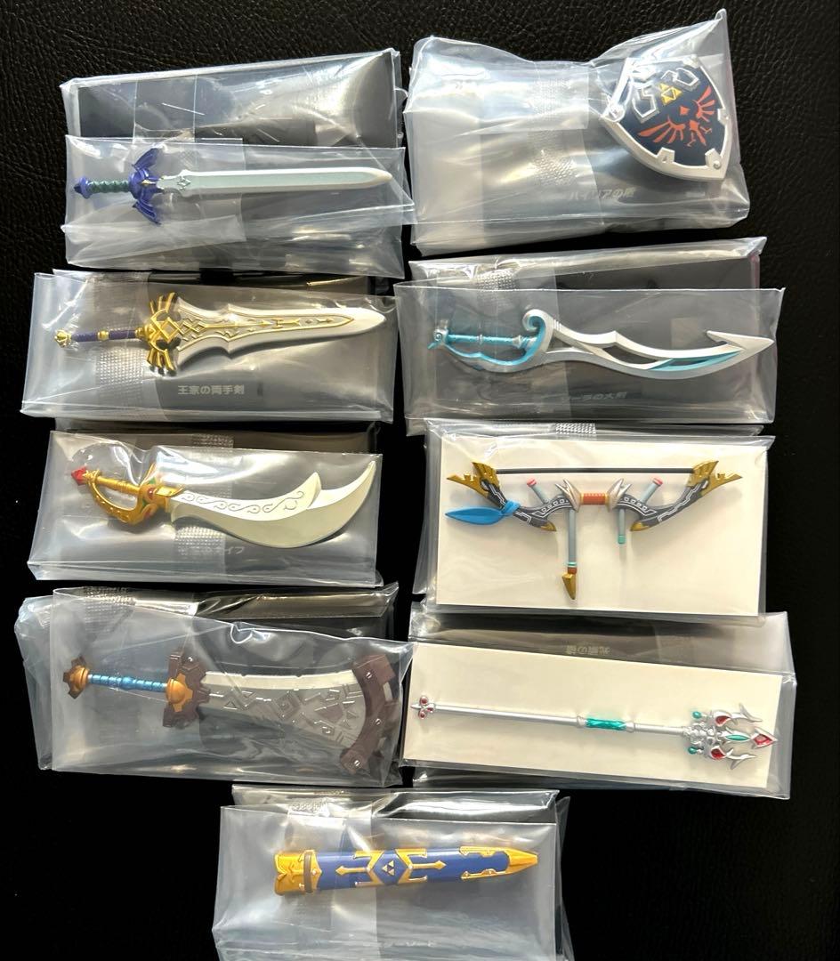 ゼルダの伝説 ウェポンコレクション 武器 盾 9種 全種 コンプリートセット