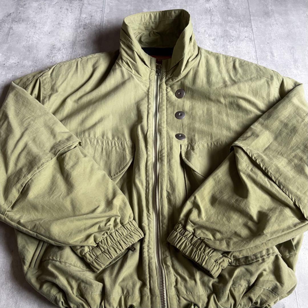【90s vintage】ゴアテックス　ブルゾン　ギミックジャケット　短丈　古着
