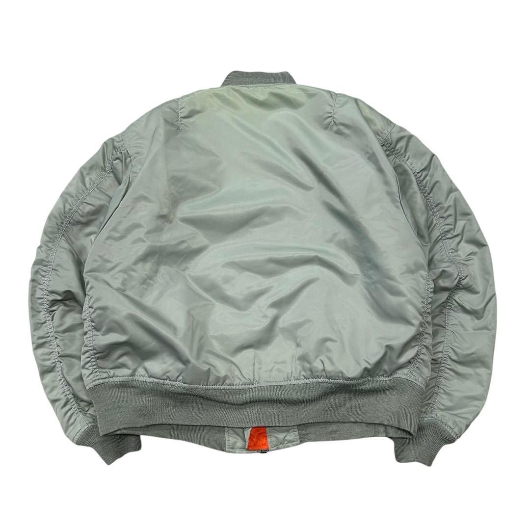 90's Vintage PRACT MA-1フライトジャケット 短丈 グレー系