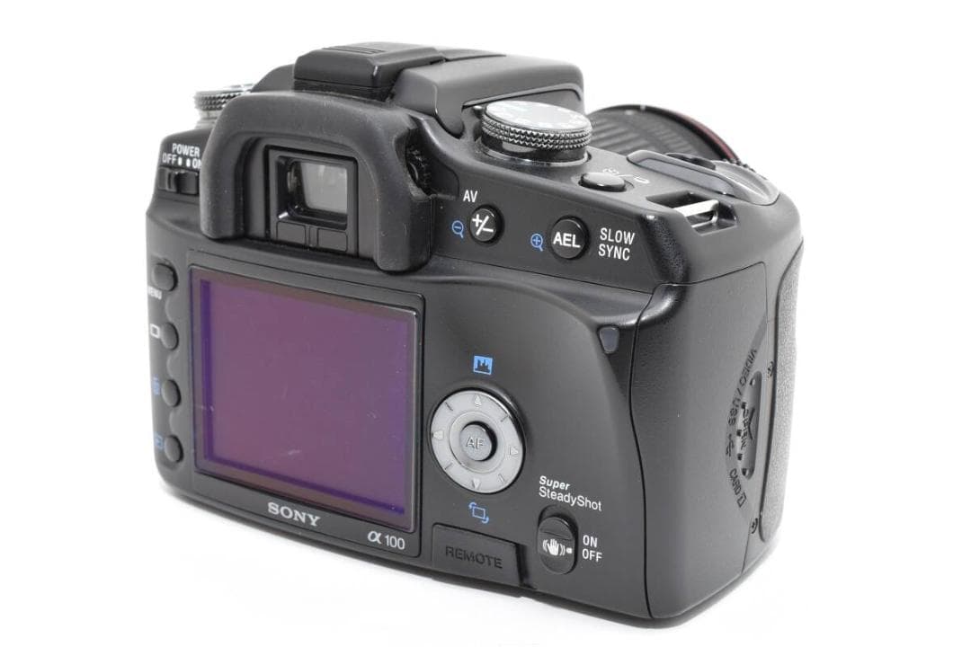 【良品】SONY ソニー α100 DSLR-A100 デジタル一眼 動作確認済