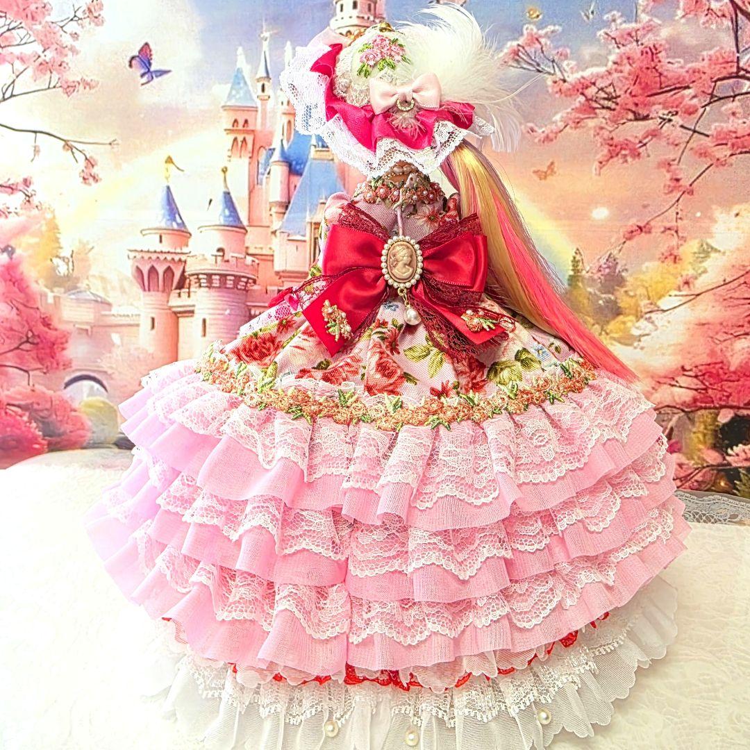 に*し様 リカちゃんの服♡ハンドメイド♡27センチドールドレス