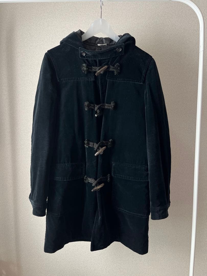comme des garçons homme plus ダッフルコート 黒