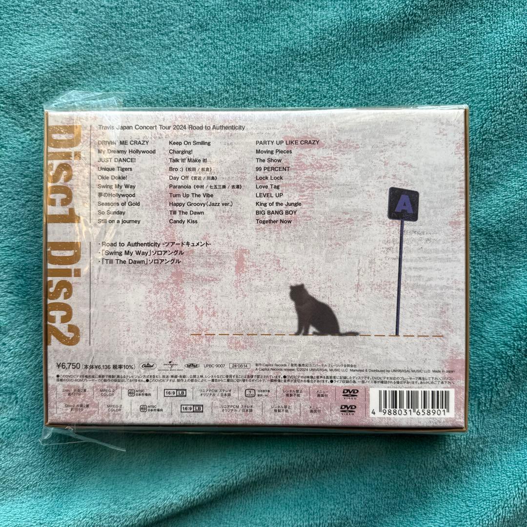 Road to Authenticity Travis Japan 初回盤DVD