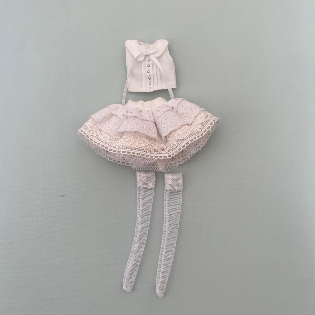 ピュアニーモS専用　white.black各1 22センチドール服 ハンドメイド