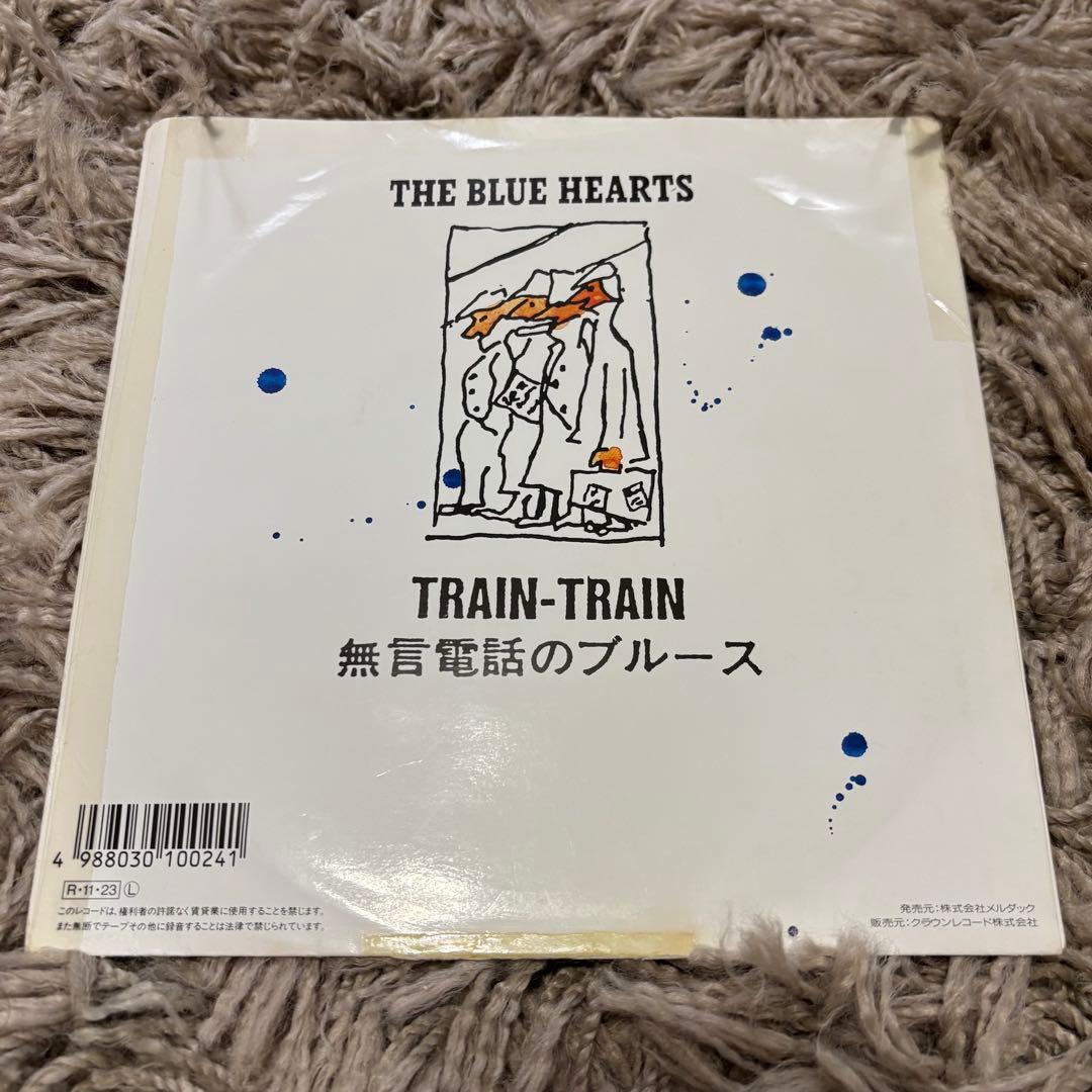 THE BLUE HEARTS TRAIN-TRAIN レコード ブルーハーツ