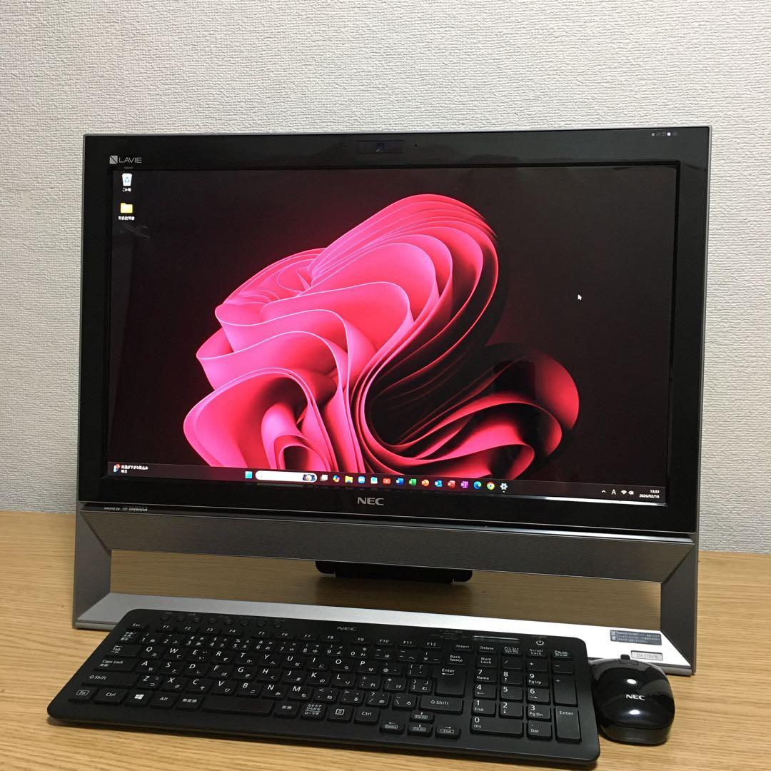 NEC LAVIE Win11 21.5' 地デジ 一体型 デスクトップPC