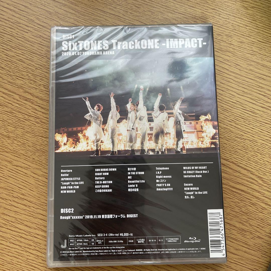 SixTONES/TrackONE-IMPACT- 通常版 初回限定盤