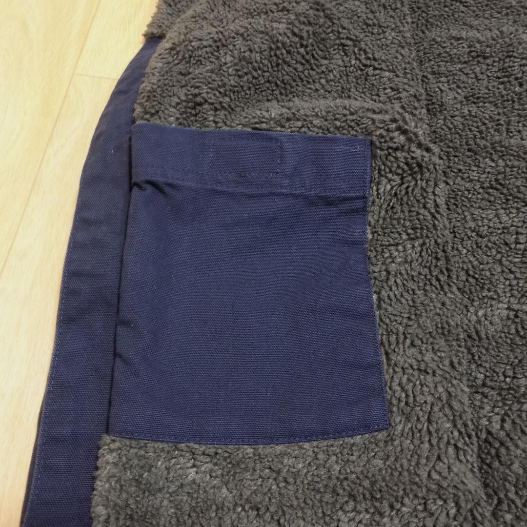 カーハート ダック ベスト 裏地ボア 企業系 アメカジ 3XL 特大 US古着