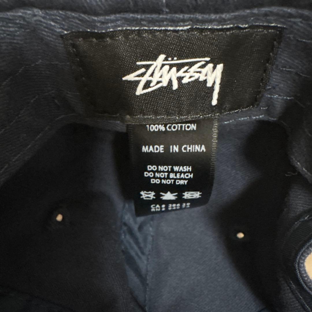 Stussy Seoul ネイビー キャップ